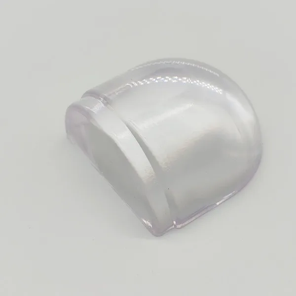 PU Door Stopper Silent Impact Proof Doorstop Manufacturer Clear Acrylic silicon Round No Need Punch Holder Door Stop Home Wall