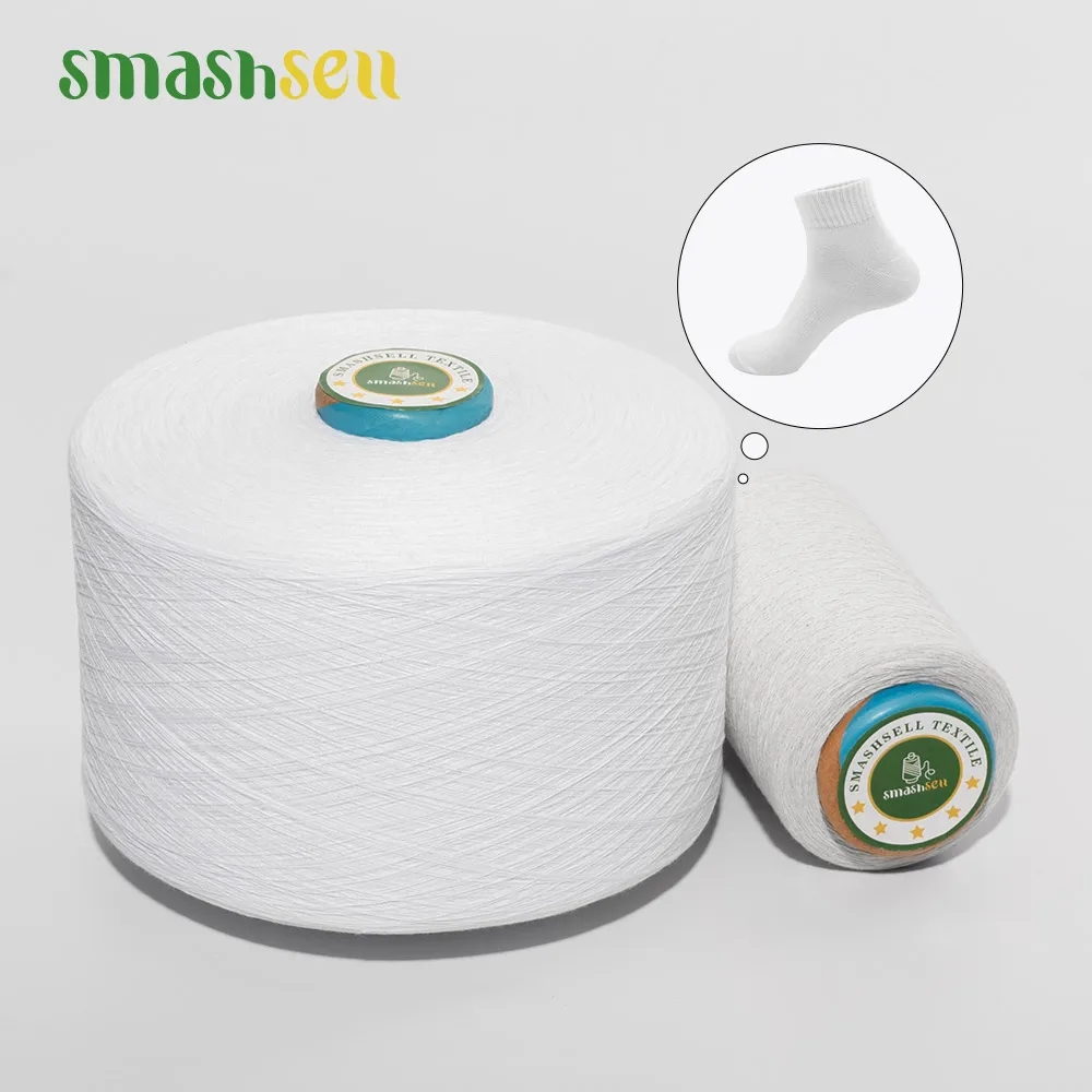 100g hand knitting cotton yarn wholesale organic carded cotton manufacturer yarns for knitting socks fabric recycled cotton yarn