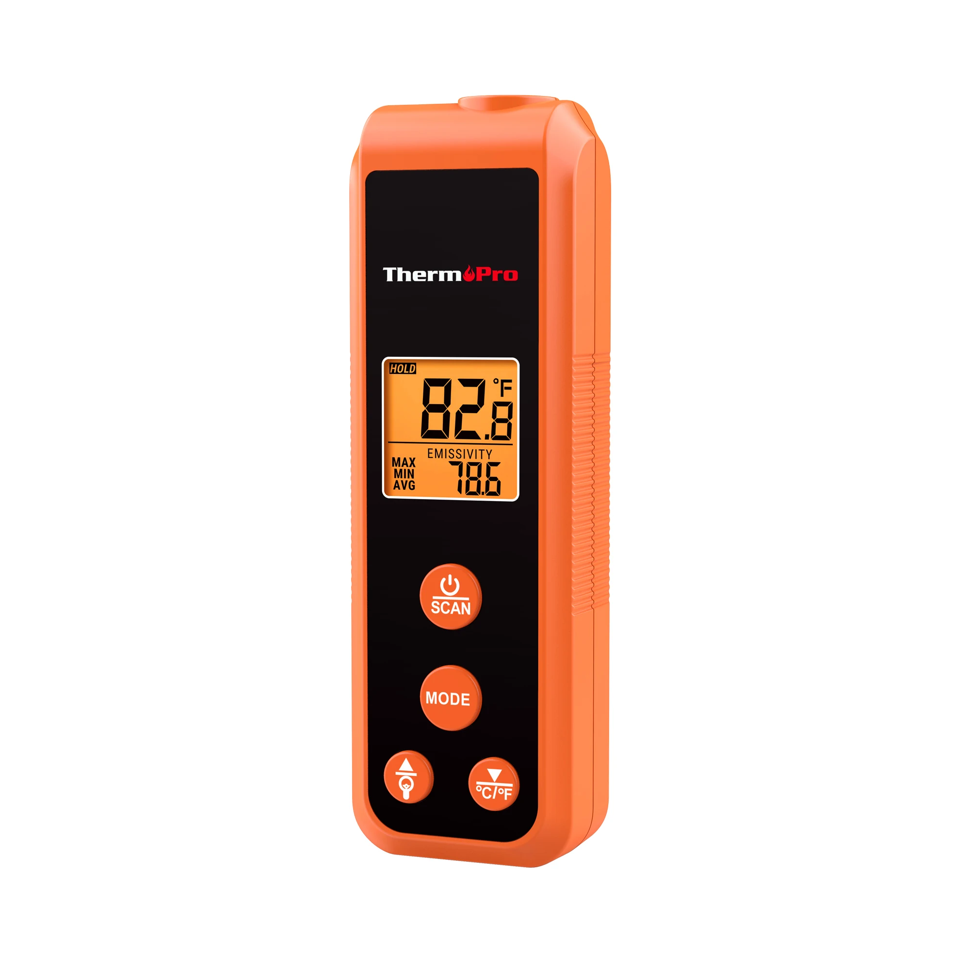 Multifunctional ThermoPro TP410 Digital Infrared Thermometer with Backlit