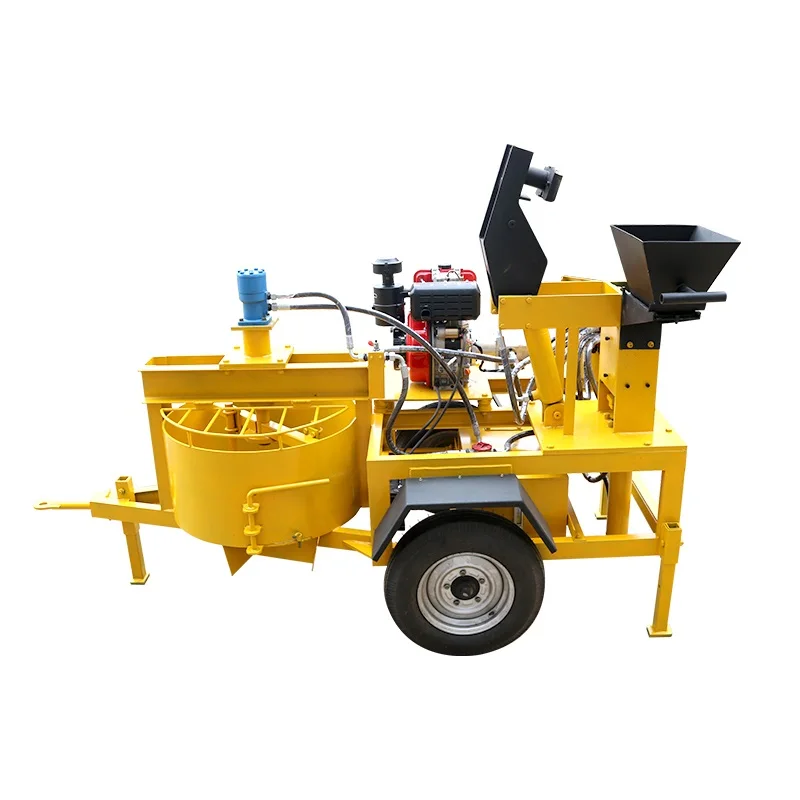 M7MI Clay interlocking brick soil block making machine manual compressed earth red clay logo brick making machine