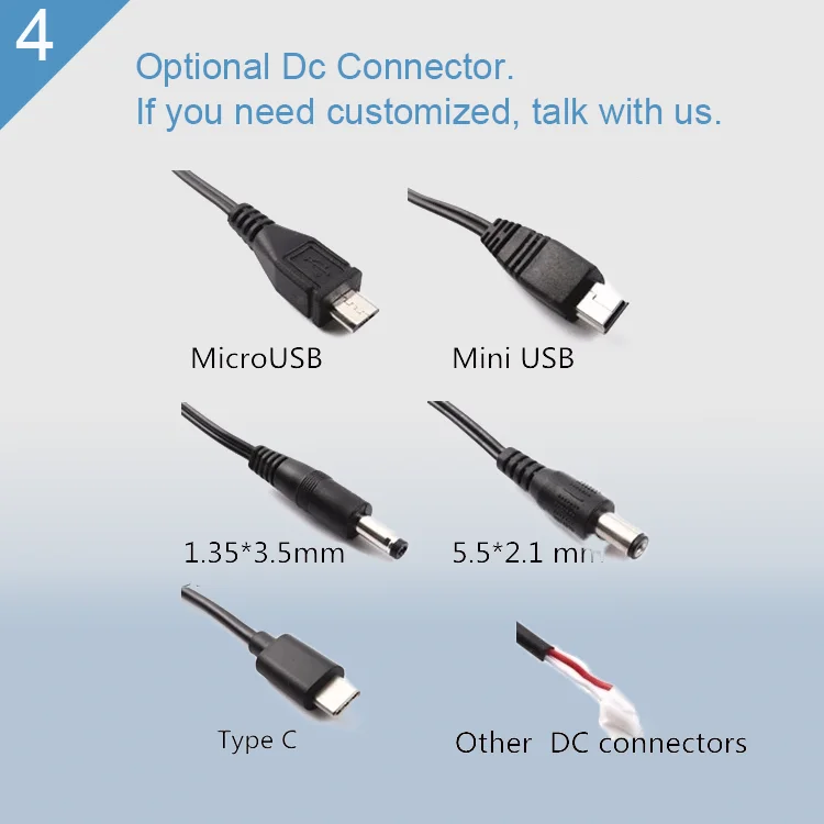 
10W 5V 2A plug-in ac dc adapter, 5 volt 2 amp wall mounted power adapter Input 100-240V Ac 50/60Hz 