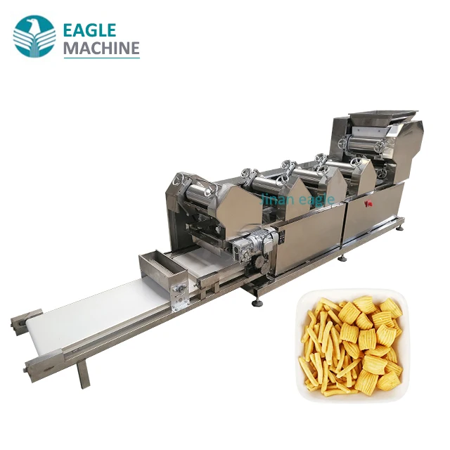 Electric Chinchin noodles Mix Extruder Commercial Dabo Kolo Form Maker Dough Chin Chin Cutter Machine  Make Equipment