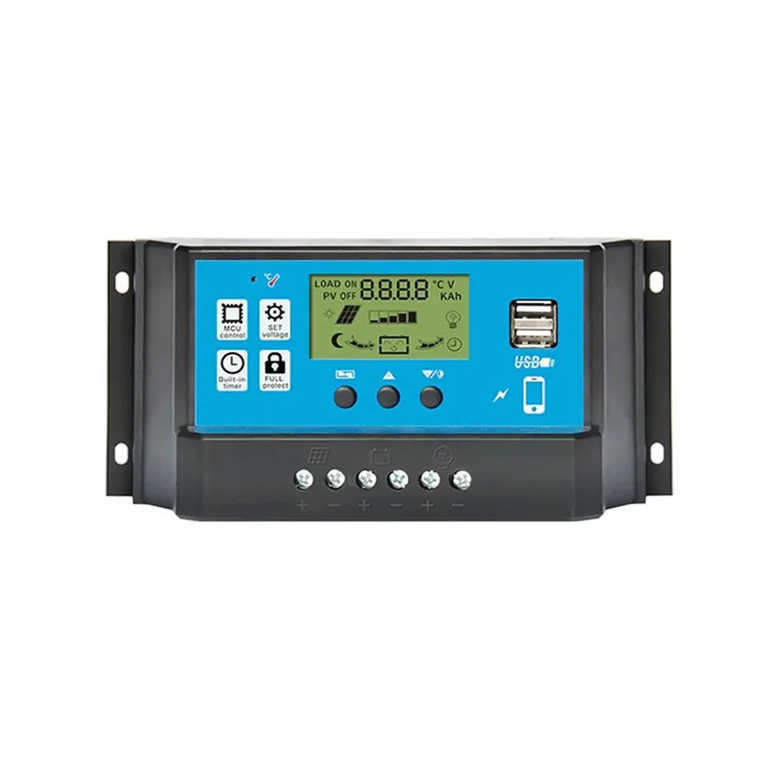 SunRo New arrival Solar controller photovoltaic charge controller pwm solar panel charge controller 24v 20a