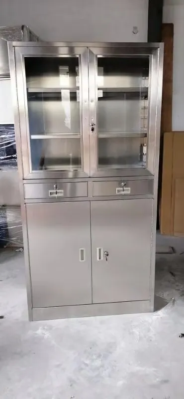 BT-AP002 hospital office stainless steel drug cupboard chinese herbal medicine cabinet