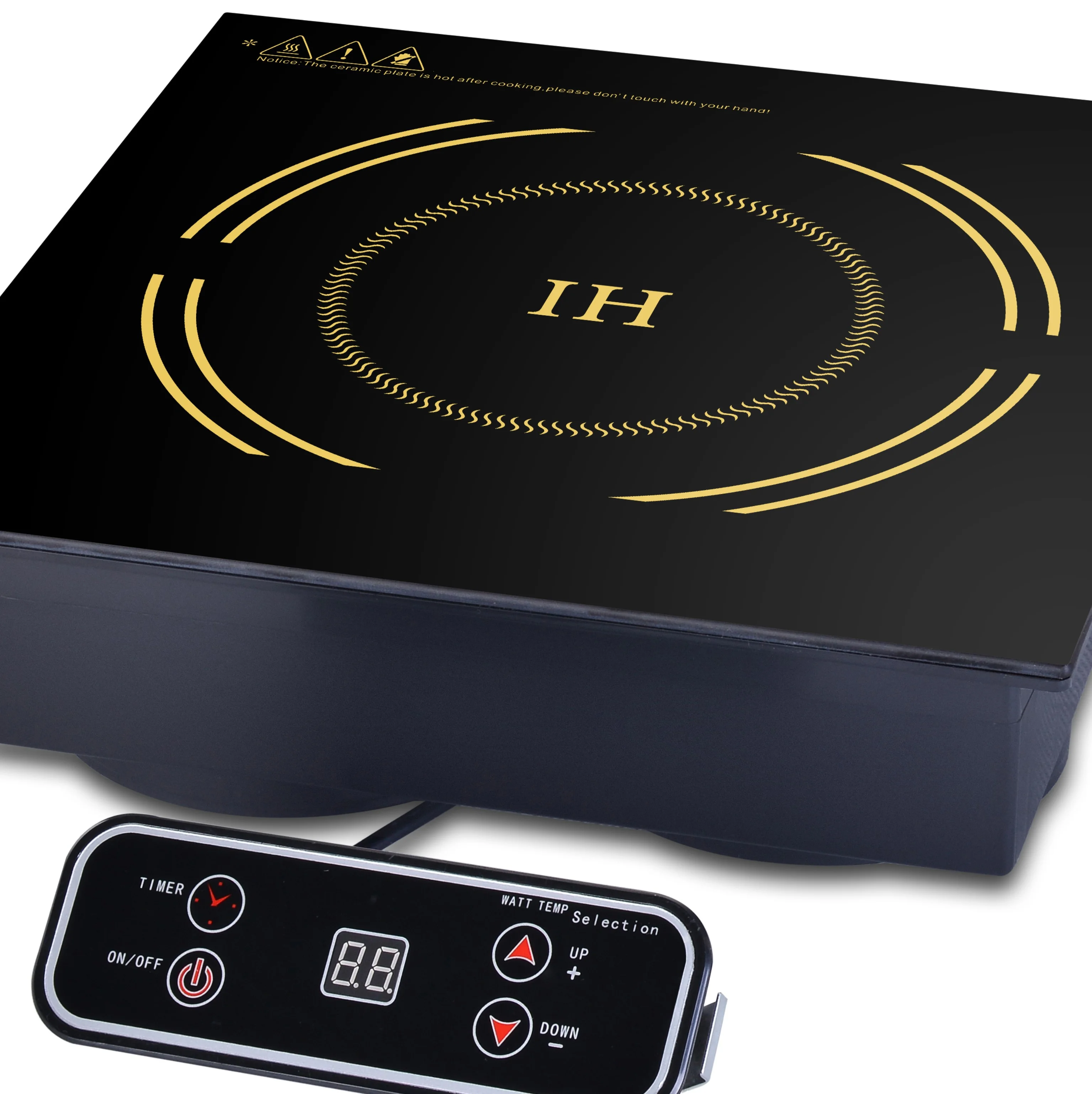 Restaurant Portable Commercial Built in Table Remote Control Hot Pot Heater Electric Cooker Round Stove Induction Cooktop