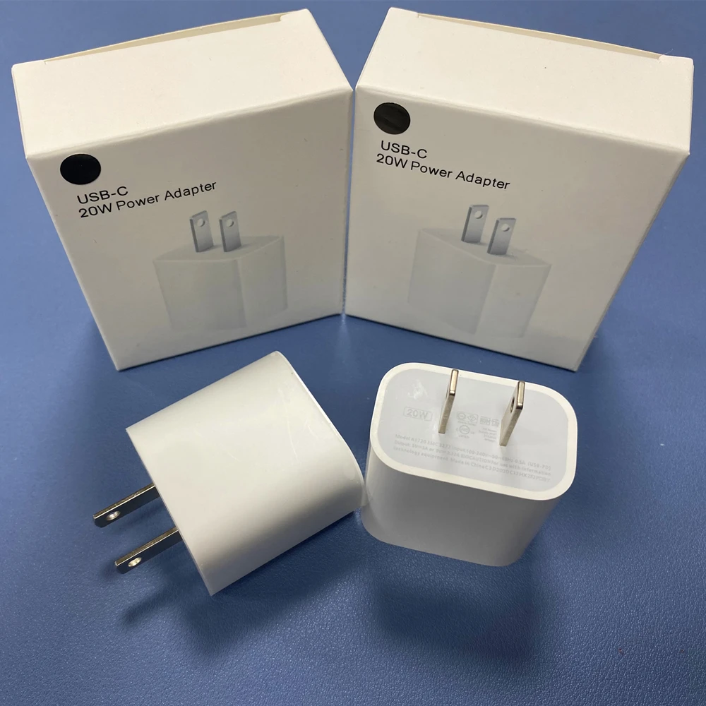 20W Usb-C Power Adapter Fast Pd Charger Usb C Cable 20W Charger For iphone 12 13 14 charger and cable