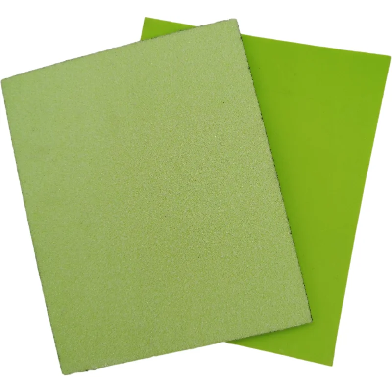 SHARPNESS High Quality EVA OEM Emery Sandpaper Abrasive Sanding Sponge Block Foam Pads 4mm for Nail File/Wood/Metal/Painting