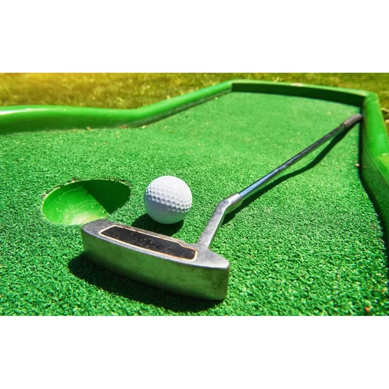 Mini Golf Carpet Outdoor 15mm Putting Green Artificial Golf Grass