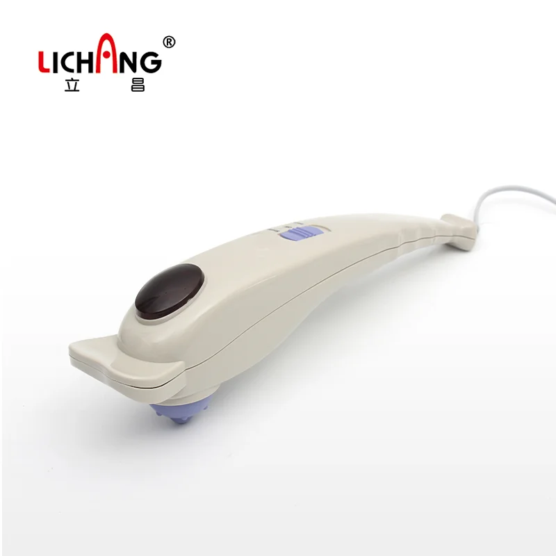 Handheld electric high-power tapping electric instrument for neck waist and shoulders dolphin massager stick massage hammer