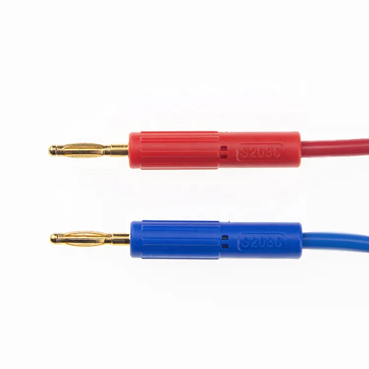
CXSDDZ -S203C Banana Plug Cable 2mm Inline Test Leads 