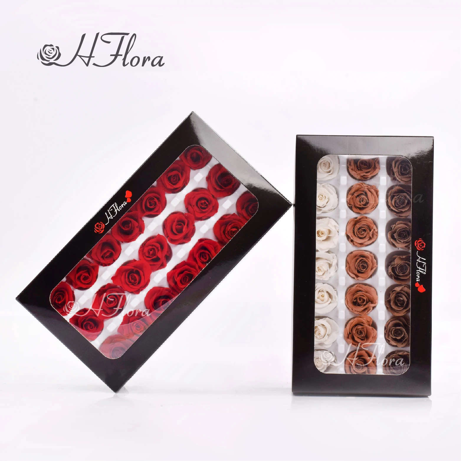 Wholesale Party Wedding Event Dress Up Bouquet Making Flower Material eternity roses A Grade 2-3cm real preserved roses head