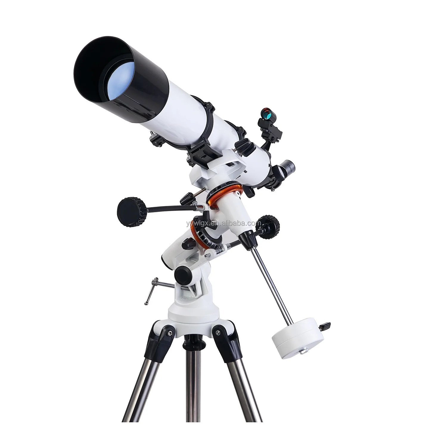 F90080M 80mm Astronomical Refracter Telescope with Tripod And Finder Scope Portable 80900 Telescope for adult