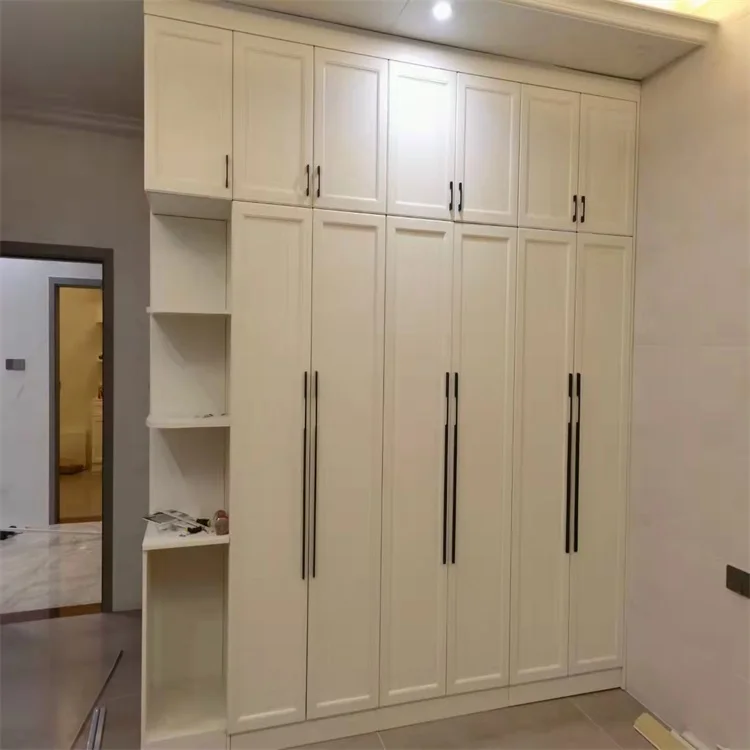 Modern custom aluminum wardrobe environmental protection waterproof fireproof durable wardrobe