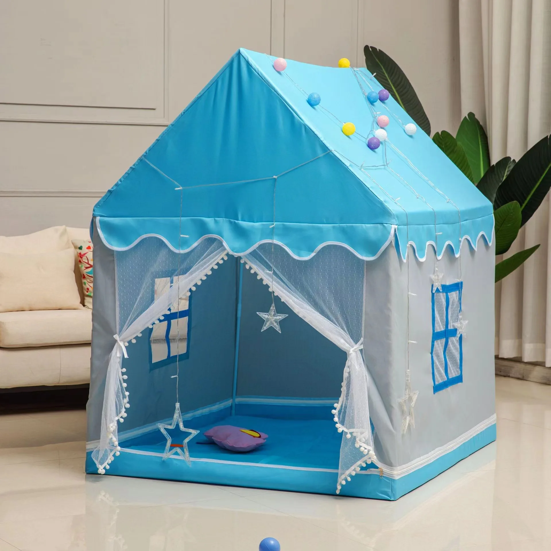 Girl Princess playhouse boy indoor house Castle children tent playhouse