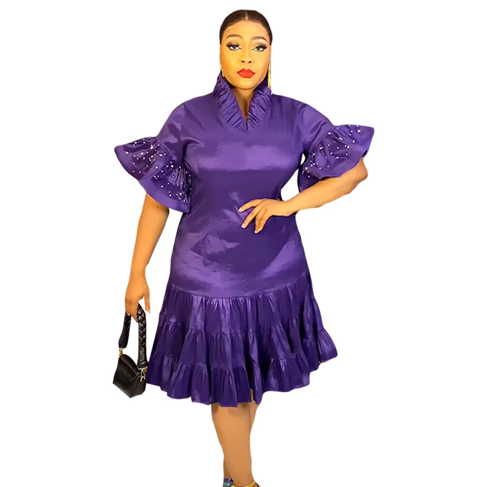 H & D Factory Wholesale Turkish Dresses For Women Modest Dresses Women Lady Elegant Women African Dress For Dinner