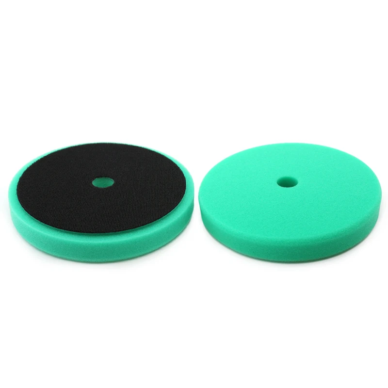 Hot selling 7' 180mm backer car detailing polishing pad green cutting foam pad auto detailing accessories