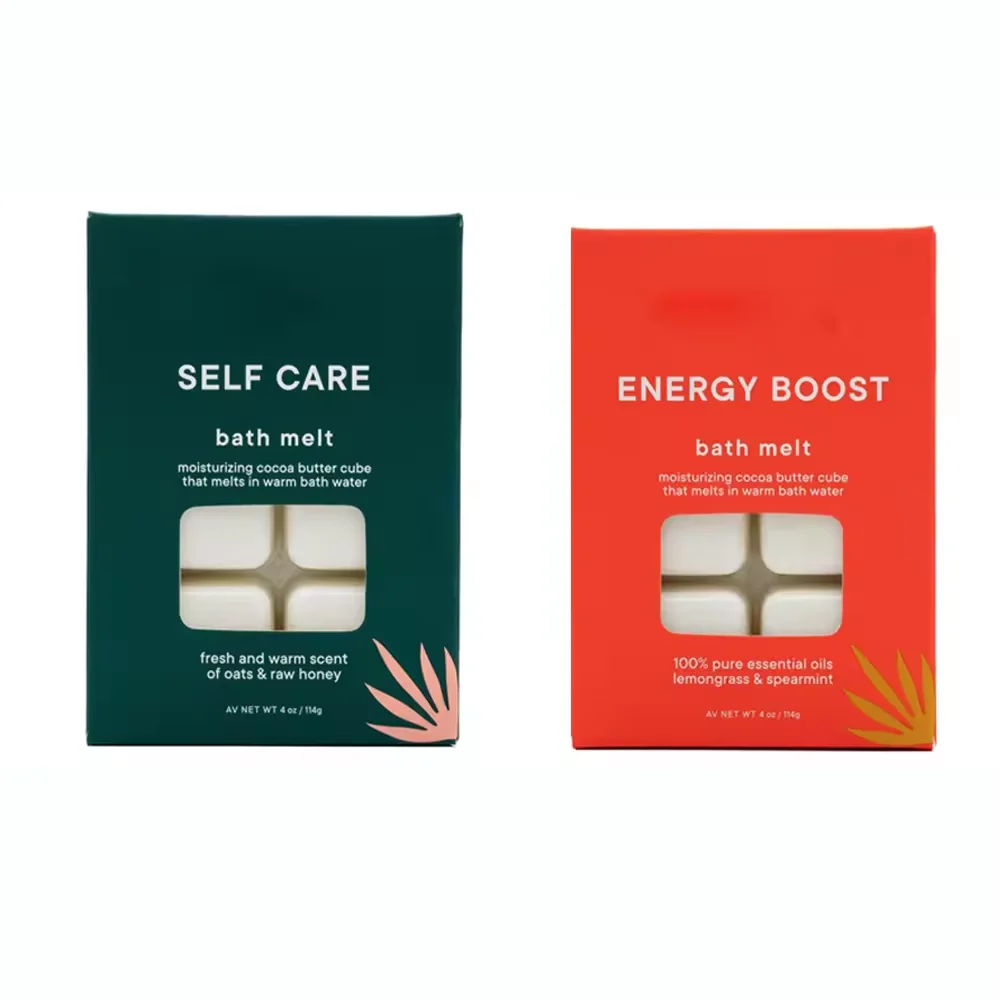 Moisturizing Essential Oils Selt Care Fresh And Warm Scented Oem Factory Cube Bath Melt