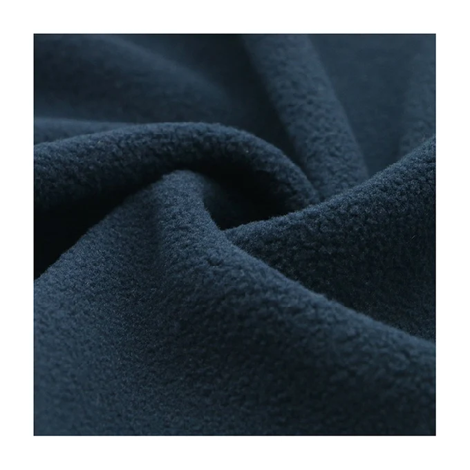 Manufacturer Polyester Micro Polar Fleece Two Side Brush One Side Anti Pilling Micro Polar Fleece Fabric