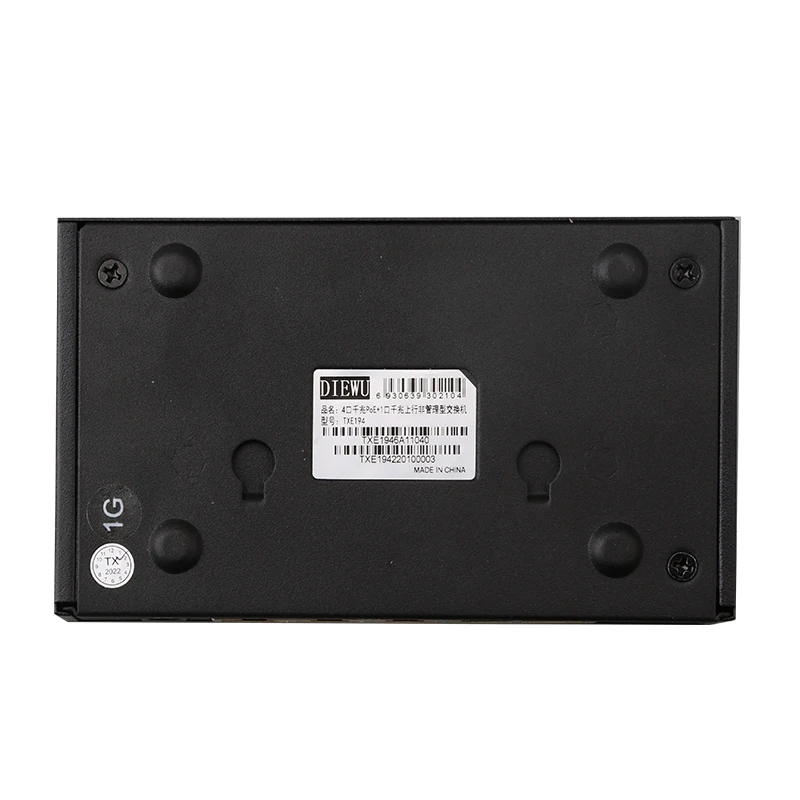 Desktop 5-Port 10/100/1000Mbps 4Port 1G PoE+1Port Uplink Ethernet Switch Unmanaged PoE Switch Vlan support