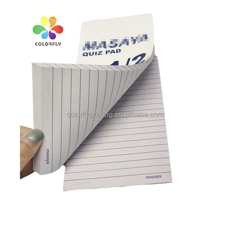 Office Supplies 2/1 CROSSWISE PAPER Promotion Print B5 Kids 1/2 LENGTHWISE 80lvs Padpaper