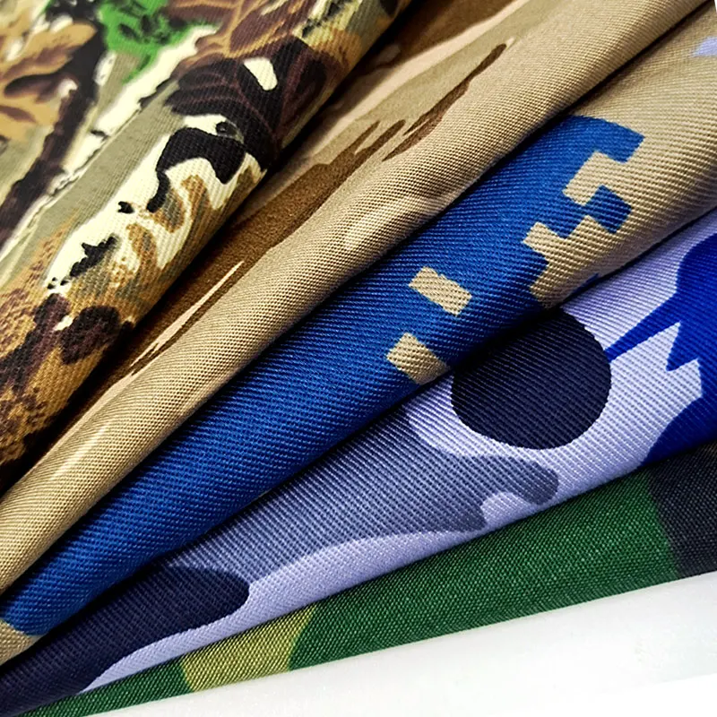 TC 65/35  20*16  120*60   235gsm Factory  Delivery  Supply  Woven  Functional  Uniform  Fabric  For Camouflage Clothing