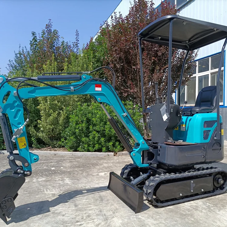 1 Ton 1T 1Ton Mini Crawler Excavator Digger Machine Mini Bagger Cheap Price Mini Excavator With Bucket