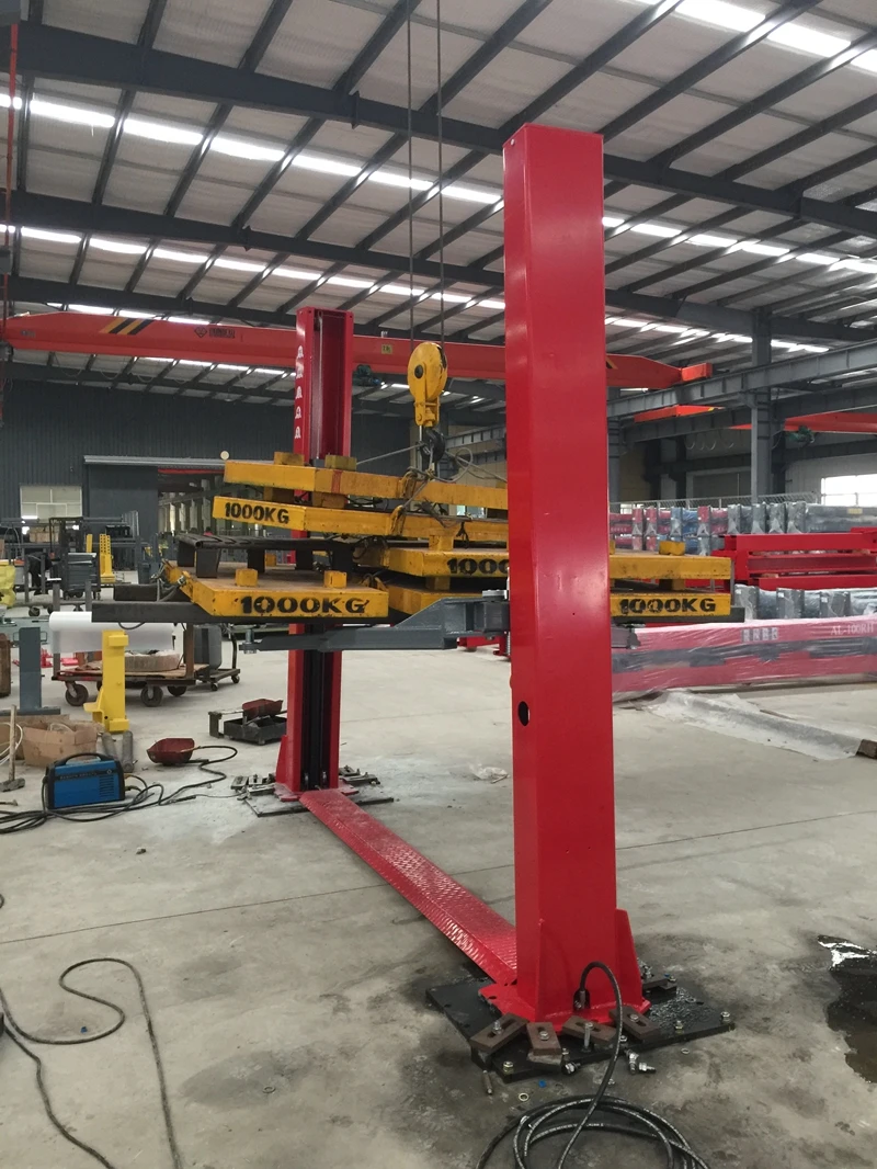 Workshop 4000kg Two-Post Hydraulic Car Lift Machine Hydraulic 2-Post Car Lift