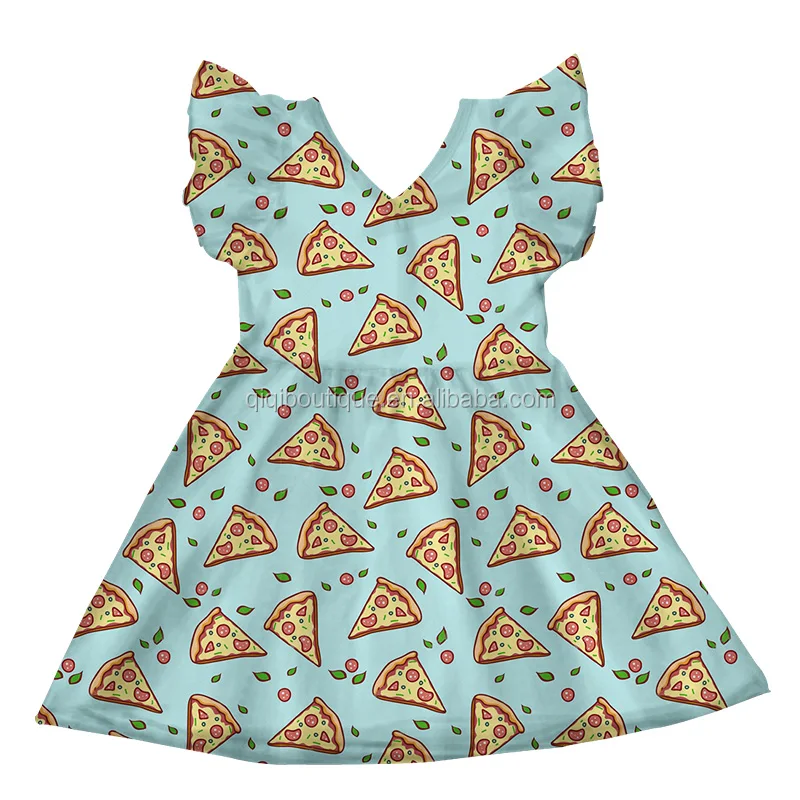 
Wholesale high quality children girl clothing 5 years old boutique kids clothes girl dress 