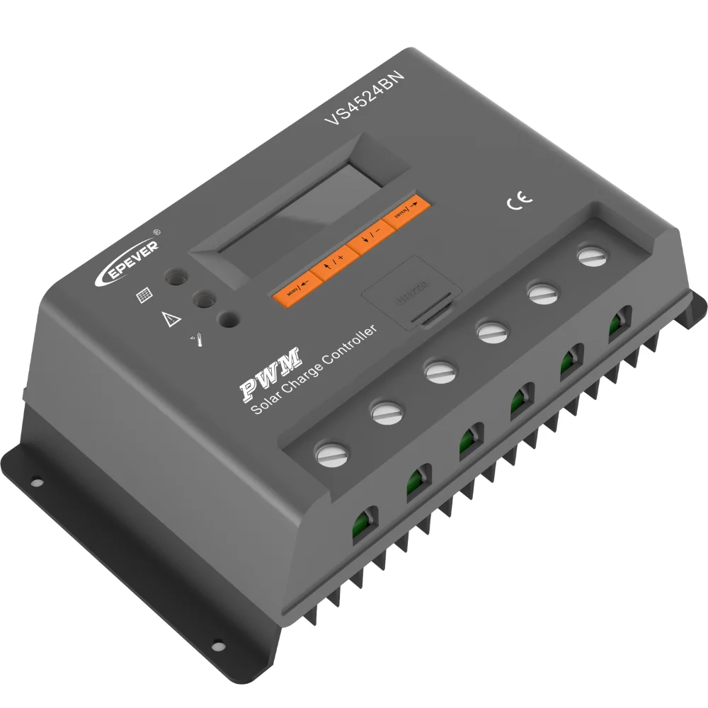 EPEVER EPsolar VS6024BN 60A 12v/24v PWM регулятором солнечного заряда контроллер с RS485 ЖК-дисплей