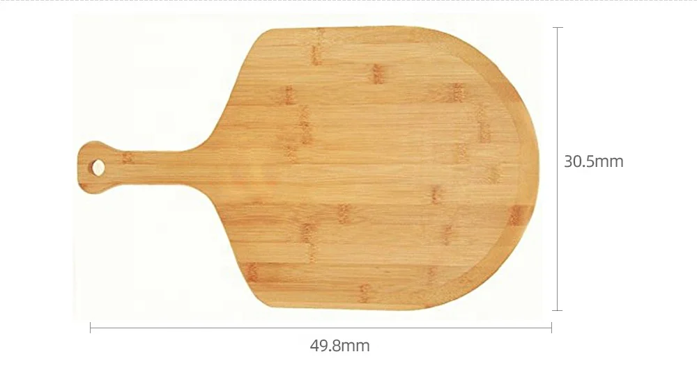 Amazon Hot Sell Style Wholesale Custom Bamboo Pizza Cutter Cutting Board Pizza Boards