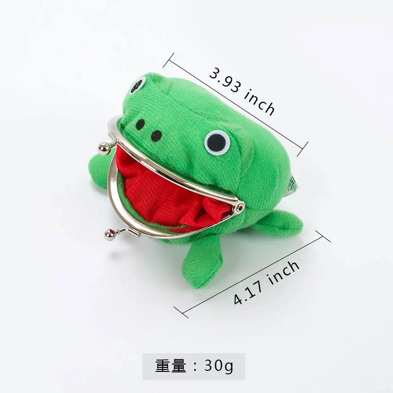 Props Frog Plush Wallet Anime Cartoon Manga Animal BORUTO Frog Coin Purse