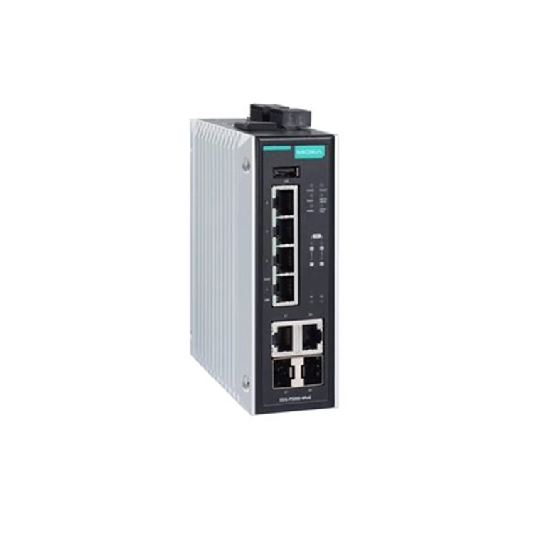 MOXA 100% NEW EDS-P506E-4PoE-2GTXSFP/2GTXSFP-T 4+2G Port Gigabit PoE+Managed Ethernet Switch