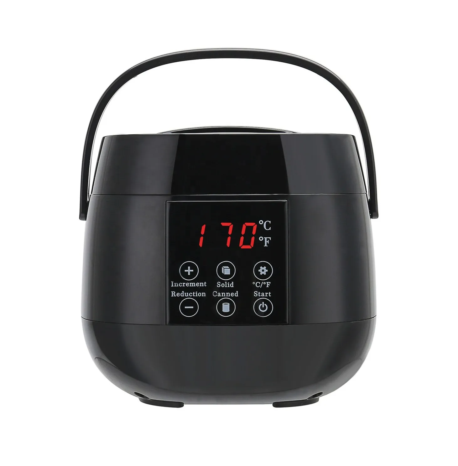 High Quality Pot Depilatory Wax Warmer LCD Display Hair Removal Wax Heater For Wholesale