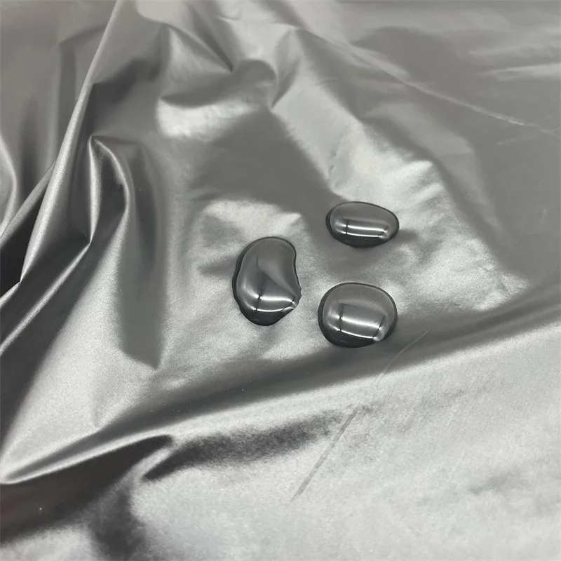 trilobal down proof calendering coat down jacket fabric Ultra-thin 20d 380t 400t 420t nylon taffeta glossy twinkle nylon fabric