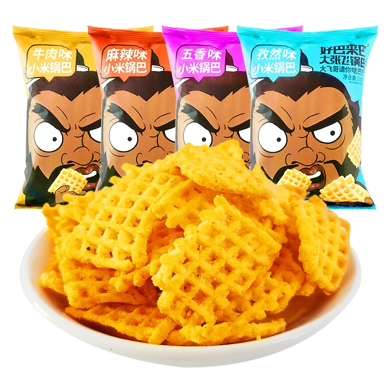 Hot Selling Snacks Spicy Flavor Rice Cracker 105g