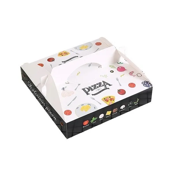 Custom Design Corrugated Paper Carton Octagon 6 Inch Pizza Box