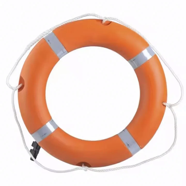 High Quality HDPE Plastic Ring Life Buoy 2.5kg to 4.3kg Marine Equipment Swim Made with Durable Foam Material