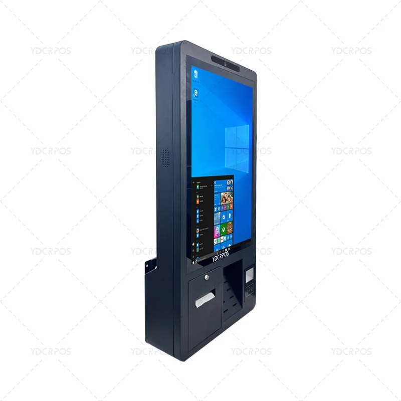 16 22 24 27 32 Inch Self Service Pos System With Payment Kiosk Order Machine For Restaurant