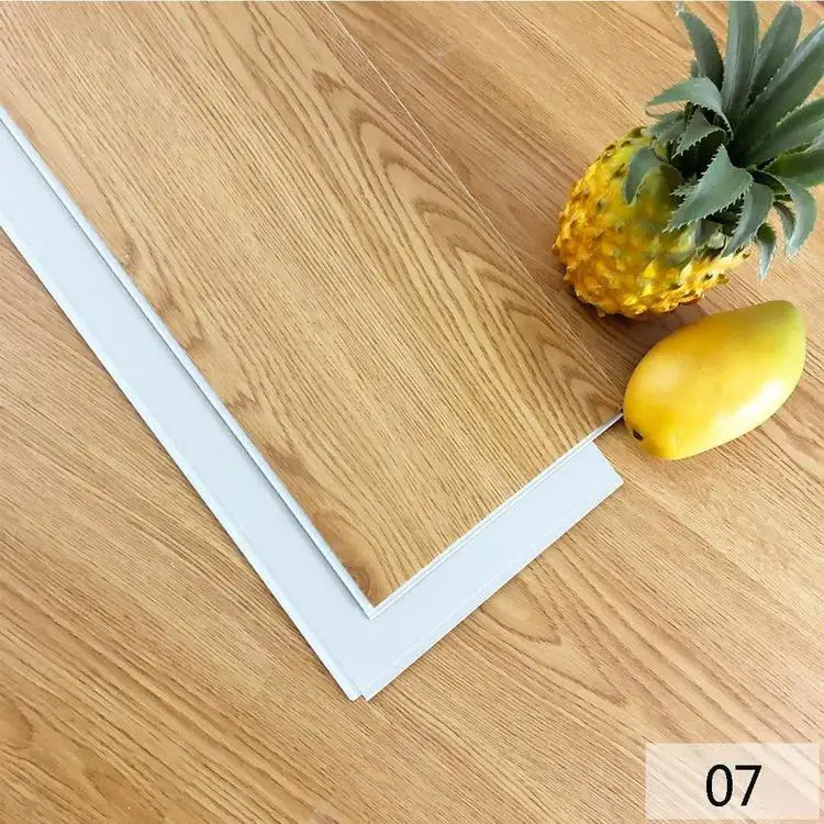 Fireproof waterproof thickness Hybrid Click Lock Lvt Pvc Material Rigid Core Luxury Spc Vinyl Flooring With Attached Foam
