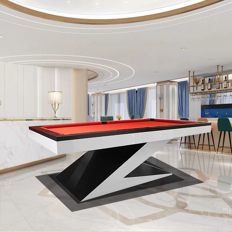 family indoor and outdoor cheapest  modern style Strong Frame and legs 7ft/8ft/9ft convertible billiard pool table