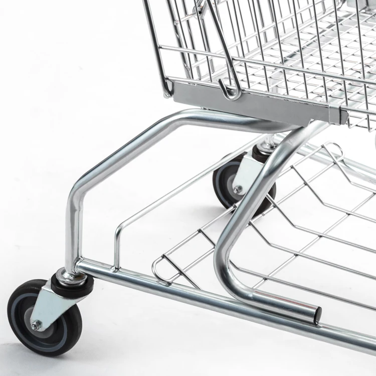 Market Shopping Trolley Metal Supermarket Cart Trolley Shopping Cart