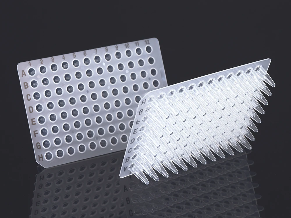 Disposable Plastic DNA & RNA Free 8 Strip PCR Tube for Real Time PCR Test