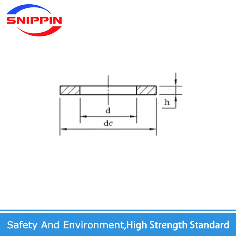 DIN7349 MM3 M4 M5 M6 M8 M10-M30 304 Stainless Steel Heavy Duty Flat gasket heavy-duty Machine Plain Washer thick washers SUS304