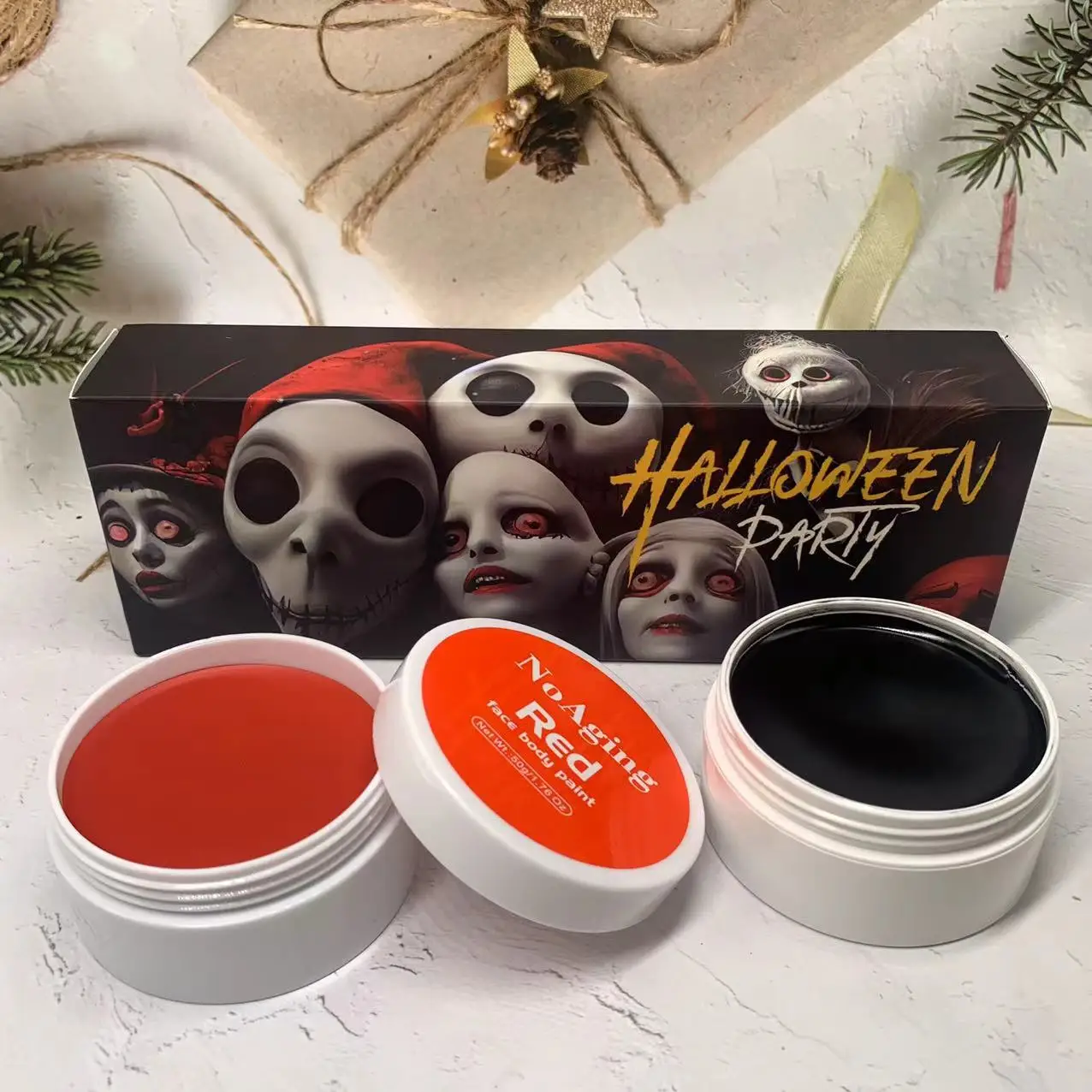 Oil Face Paint Paint 12 Colors Art Halloween Party Fancy Dress Party Fancy Makeup Body Oil Paint Makeup