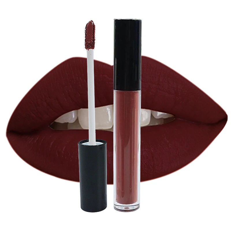 Cosmetics Makeup Organic Velvet Long Lasting Lip Stick Vendor Private Label Vegan Waterproof Matte Liquid Lipstick