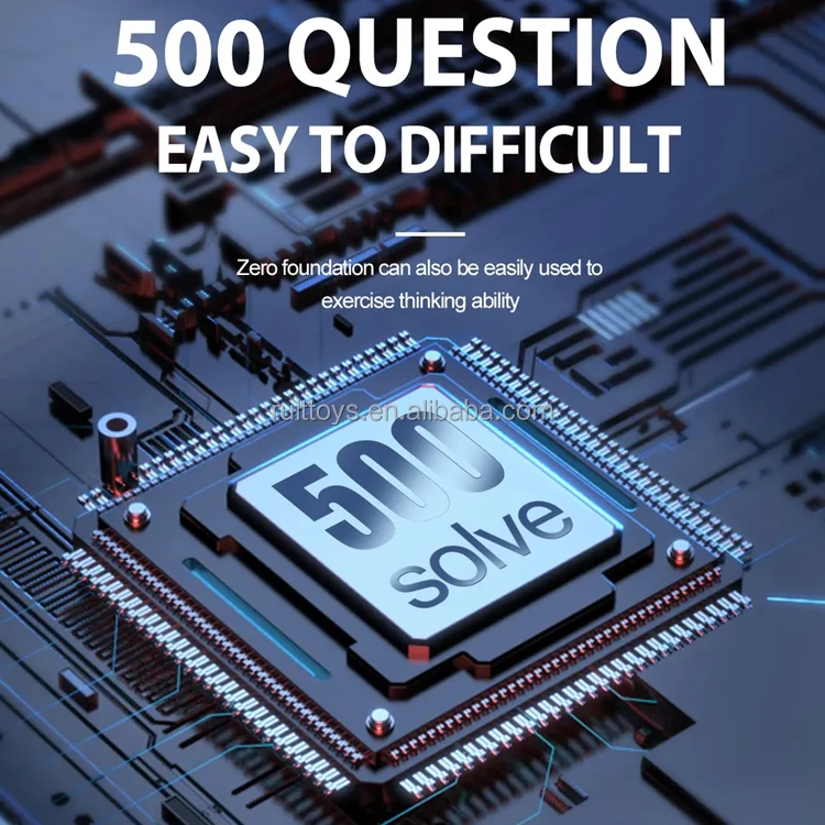 Kids Challenges Brain Teaser Board Digital Super Slide Huarong Road Puzzle Toys Klotski Puzzle