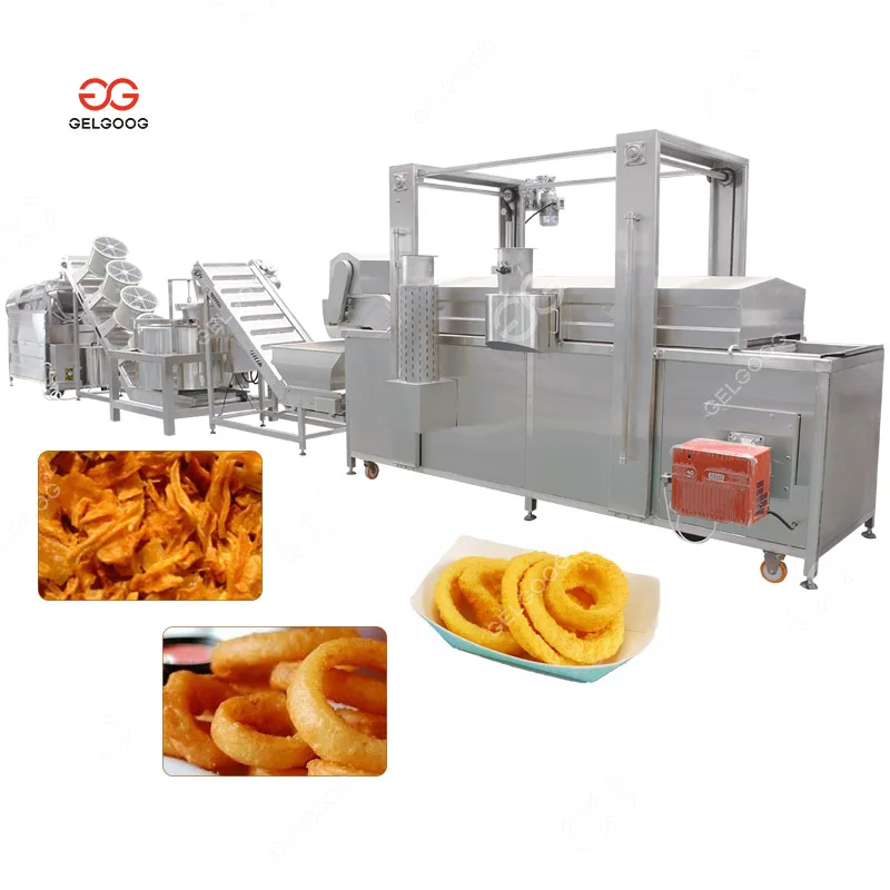 Fried Shallot Fryer Production Onion Petals Frying Machine Industrial Frying for Onion