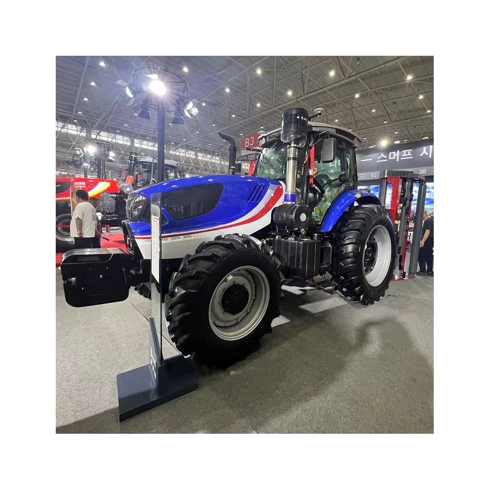 Small tractors equipped with herringbone tires, paddy tires, or other types of tires to meet the working conditions