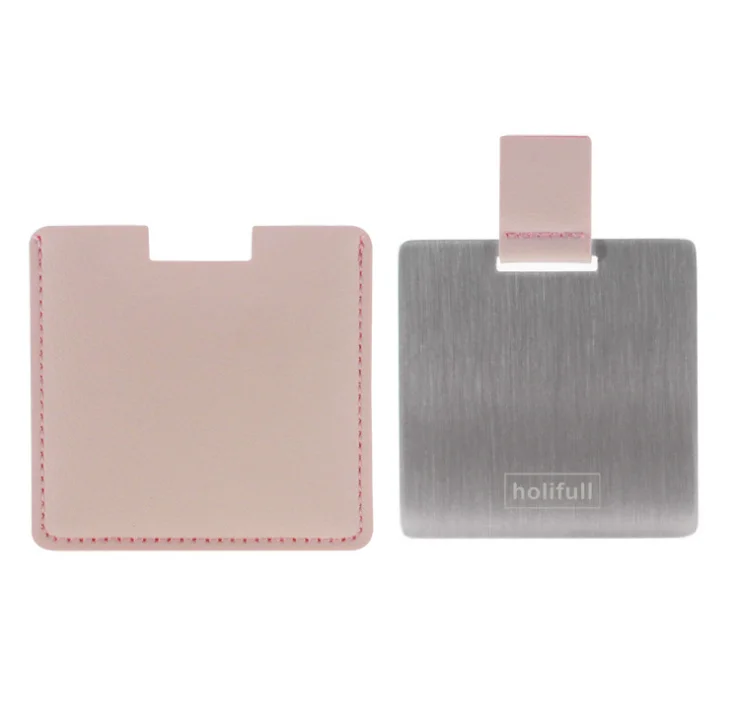 Настраиваемое зеркало из нержавеющей стали, карманное зеркало, зеркало для макияжа