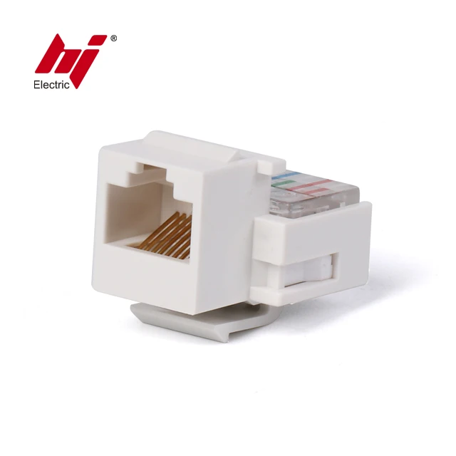  Модульный разъем RJ45 Keystone Jack Ethernet Cat 5e вставной сетевой